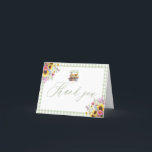 Green Gingham Fresh Off The Market Card<br><div class="desc">Green Gingham Fresh Off The Market Thank You Card 💚🧺💌 Send a heartfelt note with a fresh and charming touch! 🌿 This Green Gingham Fresh Off The Market Thank You Card features a soft green gingham background with delicate floral accents and a sweet farmer’s market-inspired design — perfect for thanking...</div>