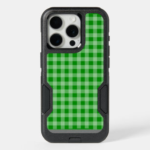 GREEN GINGHAM OTTERBOX CASE IPHONE CASE
