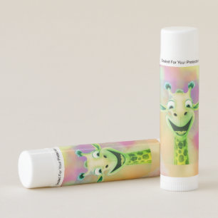 Green Giraffe Party Lip Balm