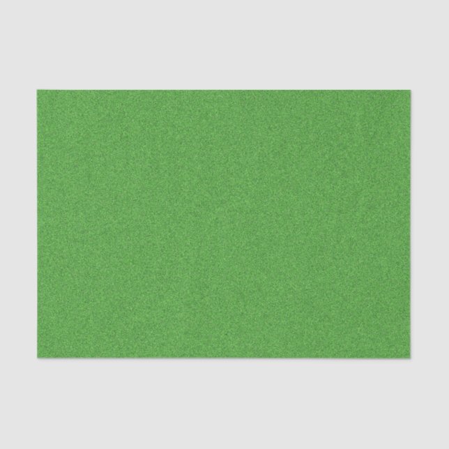 Green Glimmer Tissue Paper (Front)