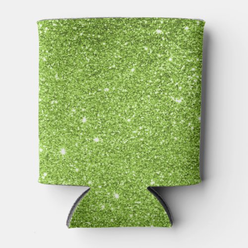 Green Glitter Can Cooler