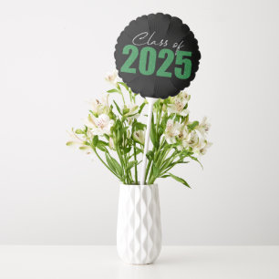 Green Glitter Class of 2025 Balloon