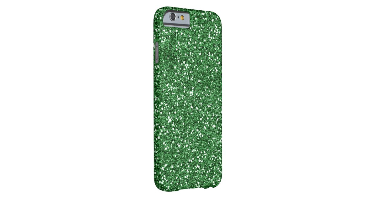 green glitter iPhone 6 case | Zazzle