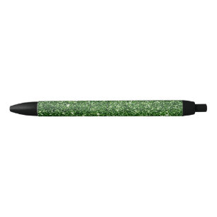 Green Glitter Personalized Pen