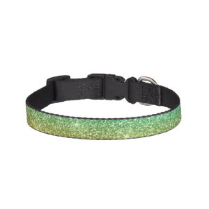 Green Glitter Pet Collar