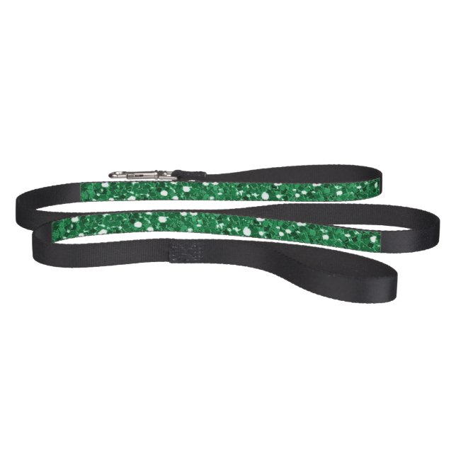 Green glitter pet leash (Full)