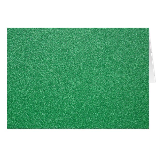Green Glitter, Sparkle, Glitter Background Cards (Front Horizontal)