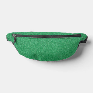 Green Glitter, Sparkle, Glitter Background Fanny Pack