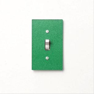 Green Glitter, Sparkle, Glitter Background Light Switch Cover