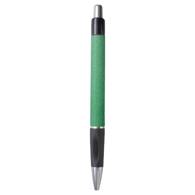 Green Glitter, Sparkle, Glitter Background Pen (Front Vertical)