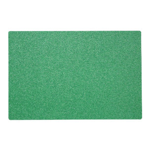 Green Glitter, Sparkle, Glitter Background Placemat