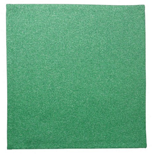 Green Glitter Sparkly Glitter Background Cloth Napkin