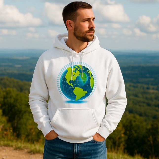 Green Globe Hoodie (Creator Uploaded)
