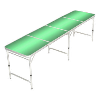 Green Glow Beer Pong Table