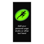 Green Glow Fitness and Personal Training Logo Rack Card