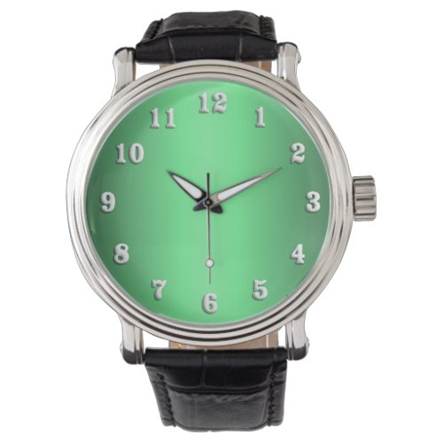Green Glow Watch