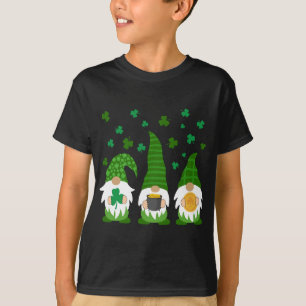 Green Gnome St. Patrick's Day Irish Gnome Lucky Sh T-Shirt