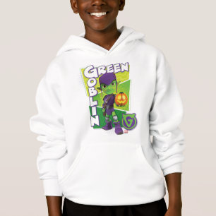 Green Goblin Character Badge Hoodie
