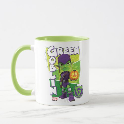 Green Goblin Character Badge Mug