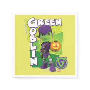Green Goblin Character Badge Napkins