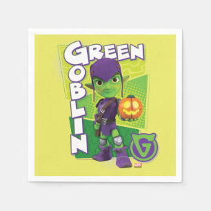 Green Goblin Character Badge Napkins