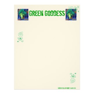 Green Goddess Book of Shadows Pages