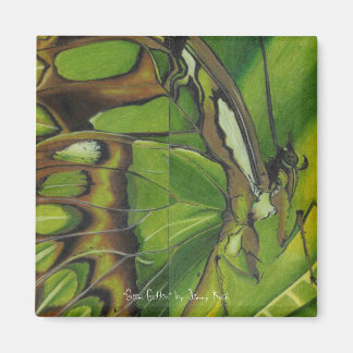 "Green Goddess" by Jenny Koch Magnet