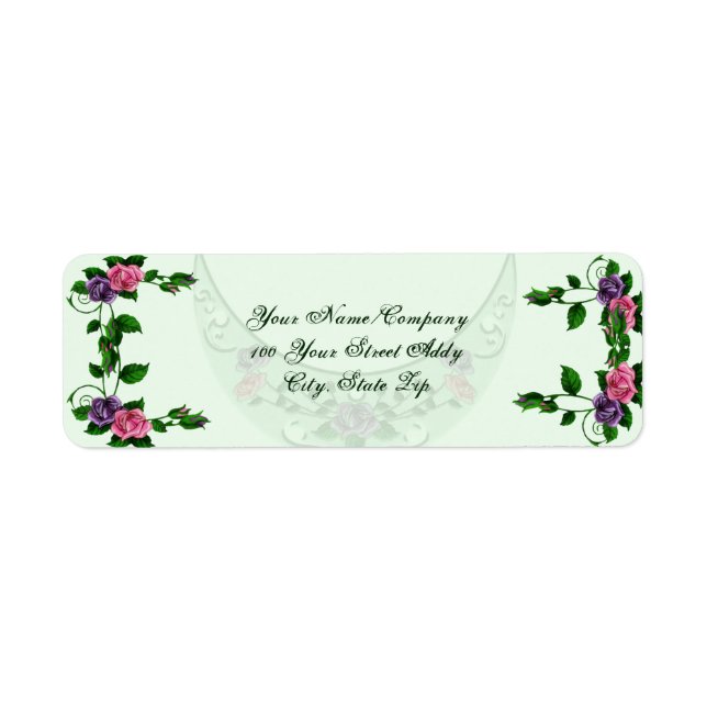 Green Goddess Upright Crescent Label (Front)