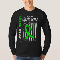 Green Godson Kidney Disease Cerebral Palsy Awarene T-Shirt