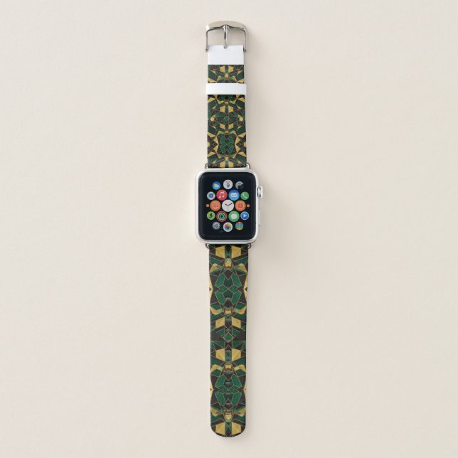 green gold  apple watch band (Front)
