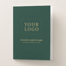 Green & Gold Business Logo Promotional