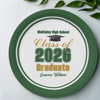 Green Gold Class of 2026 Graduation Party