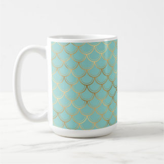 Green & Gold Coffee Mug