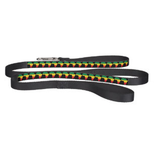 Green, Gold & Red Africa Flag Pet Leash