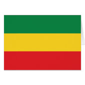 Green, Gold (Yellow) and Red Colors Flag (Front Horizontal)