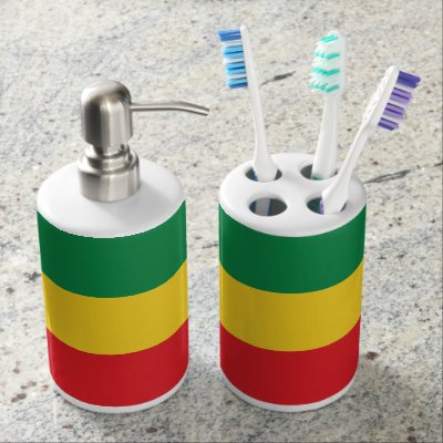 Rasta Design Bath Set Zazzle Rasta Design Bath Set Zazzle