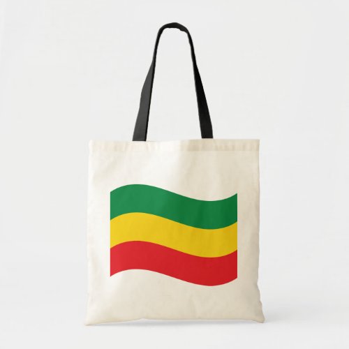 Green Gold Yellow and Red Colors Flag Tote Bag