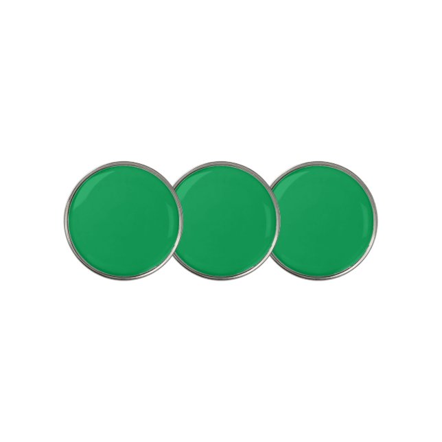 green golf ball markers | design your own (3 Up)