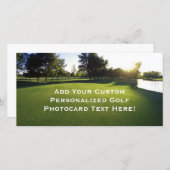 Green Golf Course at Dawn (Front/Back)