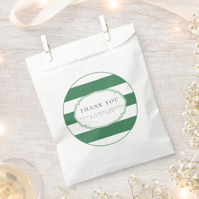 Green  golf favor bag (Clipped)