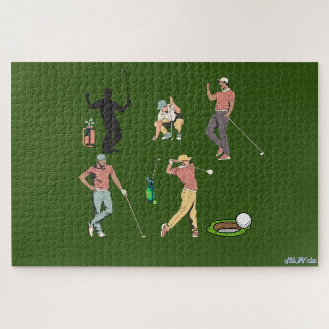 green golf field   jigsaw puzzle (Horizontal)