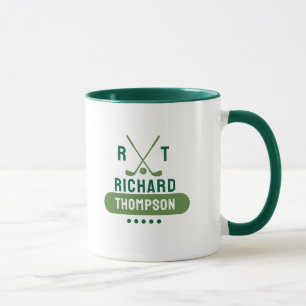 Green Golf Mug for Cool Golfers