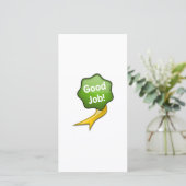 Green Good Job Ribbon (Standing Front)