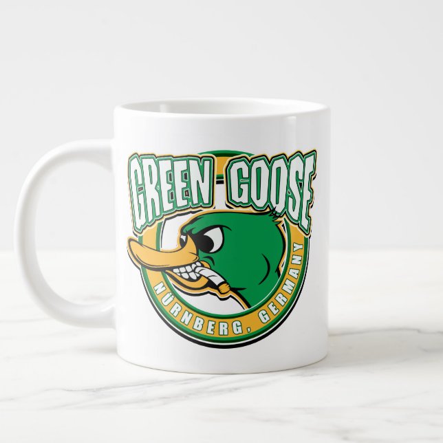 Green Goose Nurnberg 20oz Giant Coffee Mug (Left)