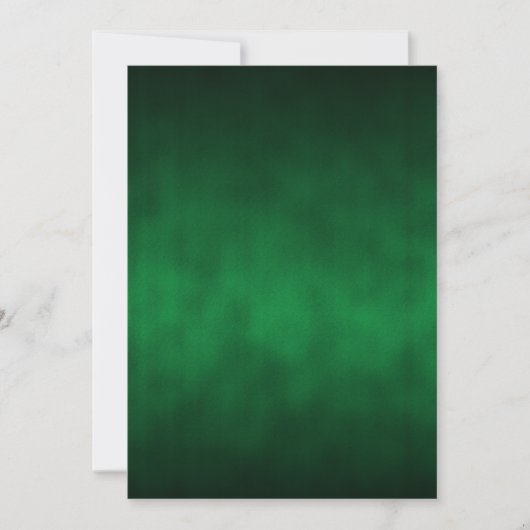 Green Gothic Ombre Background Art (Front)