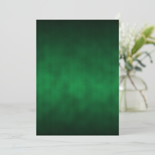 Green Gothic Ombre Background Art (Standing Front)