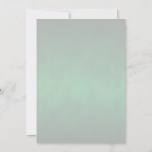 Green Gothic Ombre Background Art (Back)