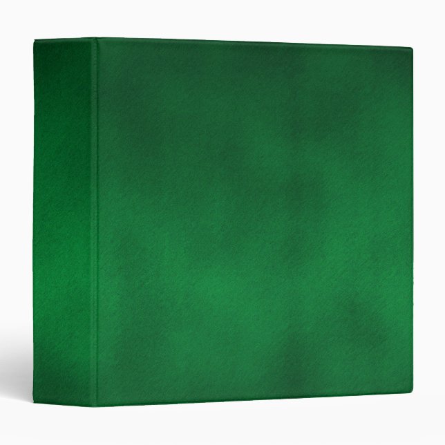 Green Gothic Ombre Background Art 3 Ring Binder (Front/Spine)