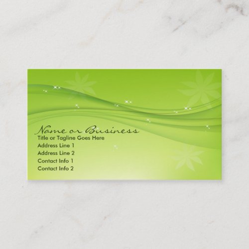 green grace business cards