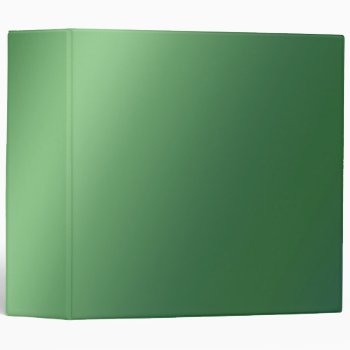Green Gradient Binder by Firecrackinmama at Zazzle